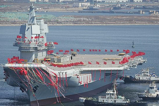 Lepas Jangkar, Kapal Induk Baru China Resmi Bertugas di LCS