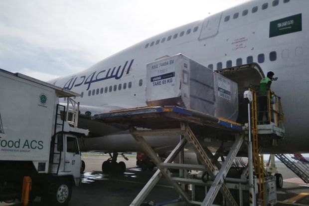 JAS Airport Service Tangani Ekspor Perdana Alat Musik dan Sepatu ke Jeddah
