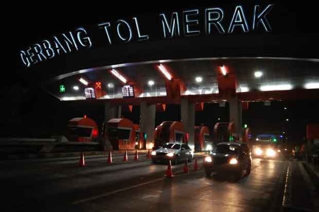 Puncak Mudik Natal di Tol Tangerang-Merak Diprediksi Malam Ini