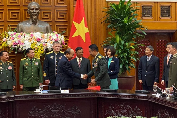 KSAD Hadiri Acara Peringatan ke-30 Pertahanan Nasional Vietnam