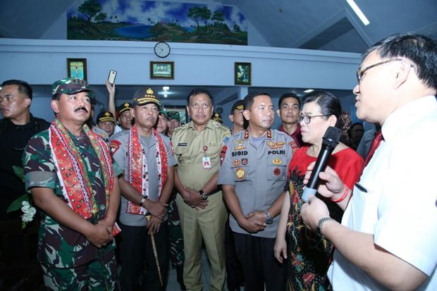 Panglima TNI-Kapolri Saksikan Deklarasi dan Komitmen Natal Damai