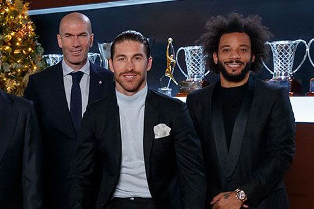 Tatap Tahun 2020, Ini Harapan Zidane, Ramos dan Marcelo
