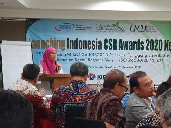 CFCD Luncurkan Indonesia CSR Awards 2020