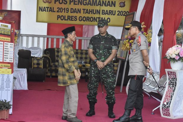 Pemkab Gorontalo Sukses Amankan Perayaan Natal