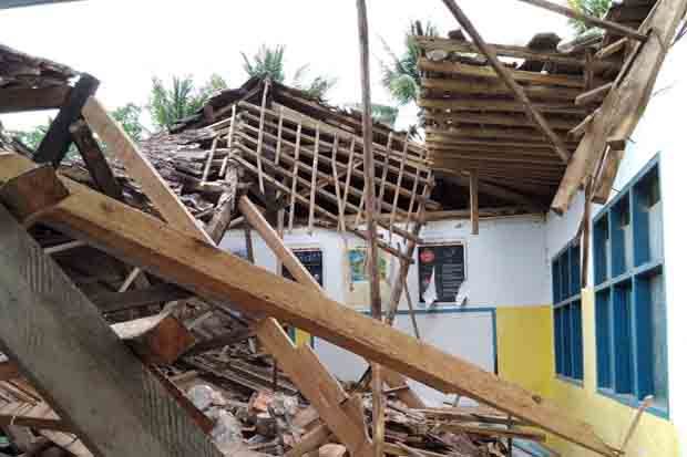Gempa 5,0 SR Sukabumi Rusak Satu Bangunan Kelas SDN Talagamurni