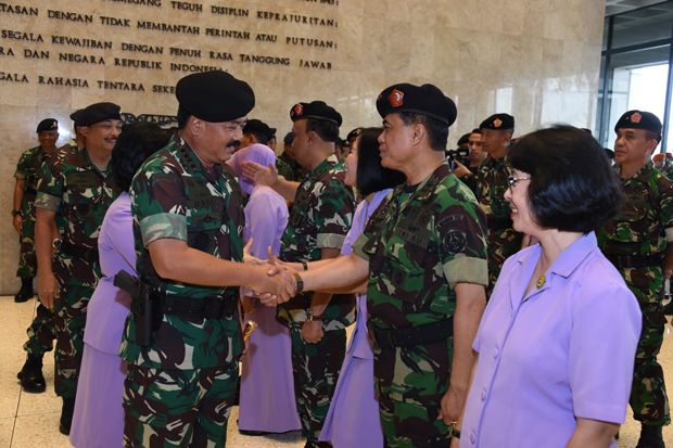 15 Perwira Tinggi TNI Naik Pangkat, Terbanyak dari Angkatan Darat