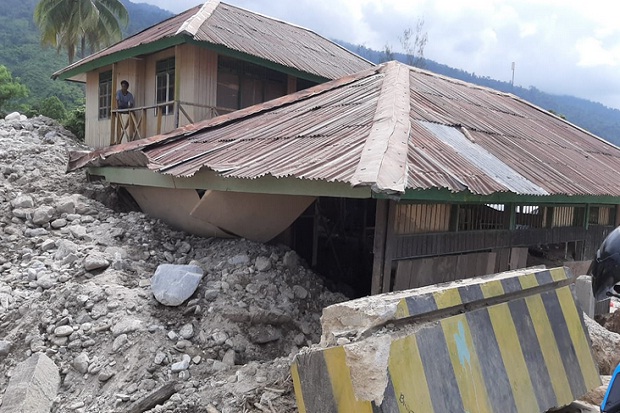 Banjir Bandang Wasior Papua Barat, BNPB: 62 Bangunan Terendam