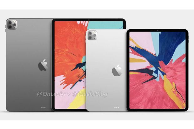 Wow, Beredar Cover Belakang iPad Pro 2020 dengan Tiga Kamera