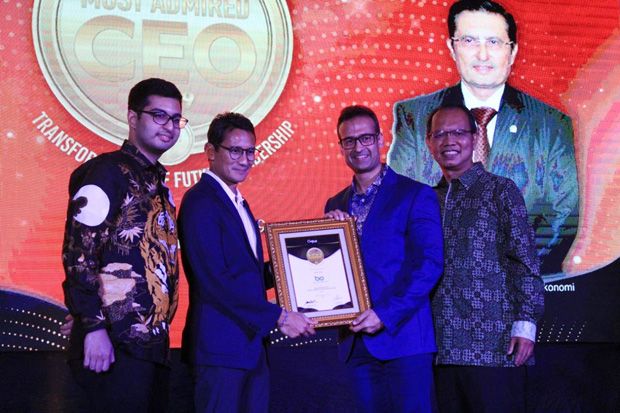 Raih Penghargaan di Most Admired CEO 2019, Dirut Amar Bank Puji Kinerja Timnya