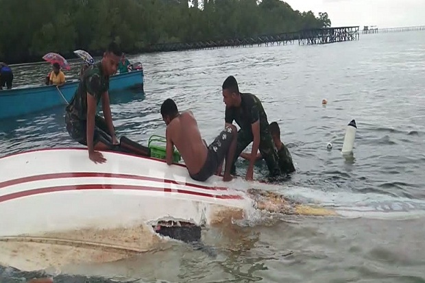 Tiga Taruna Akmil Putra Papua Selamatkan Penumpang Speedboat Kecelakaan