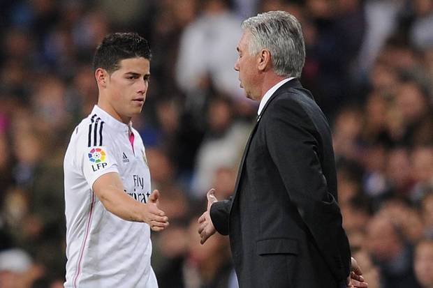 Madrid Buka Jalan kepada James dan Ancelotti untuk Bereuni