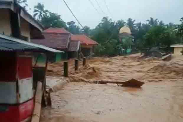 Tahun Baru 2020, Tujuh Desa di Lebak Diterjang Banjir Bandang