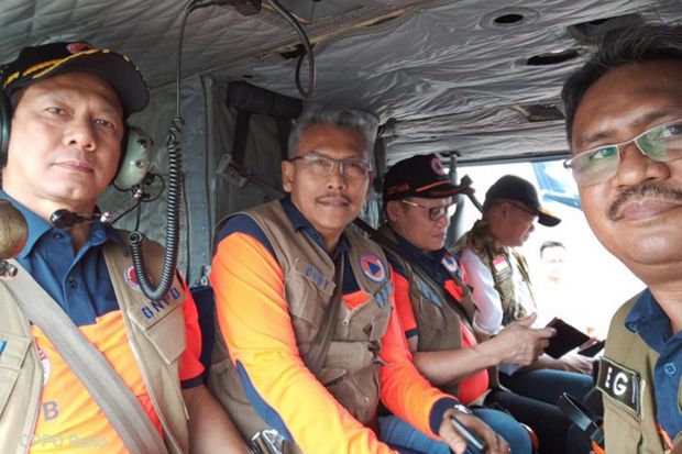 Kepala BNPB dan Menko PMK Sambangi Pengungsi di Lebak dan Bogor