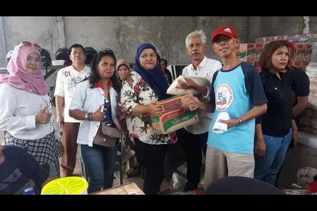 Seknas Jokowi Jabodetabek Bantu Korban Bencana Banjir