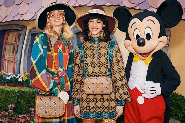 Imlek, Gucci Luncurkan Koleksi Bertema Mickey Mouse