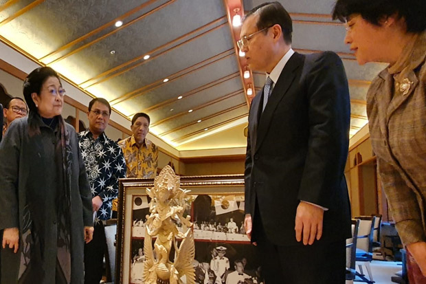 Reaksi Megawati Saat Dipuji seperti Dewi Saraswati di Jepang
