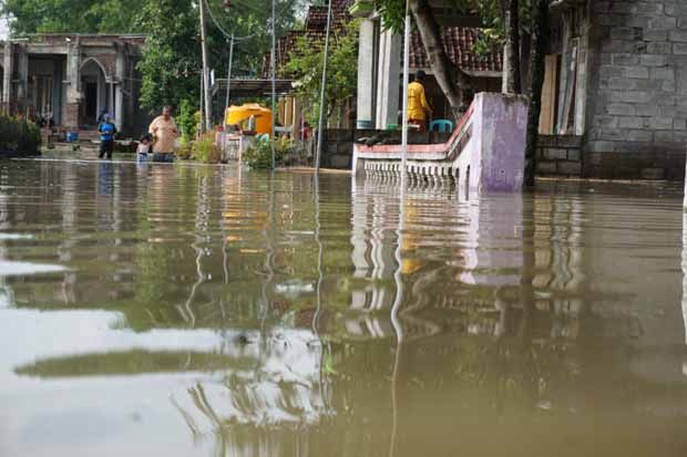 Puluhan Rumah di Mojokerto Terendam Banjir