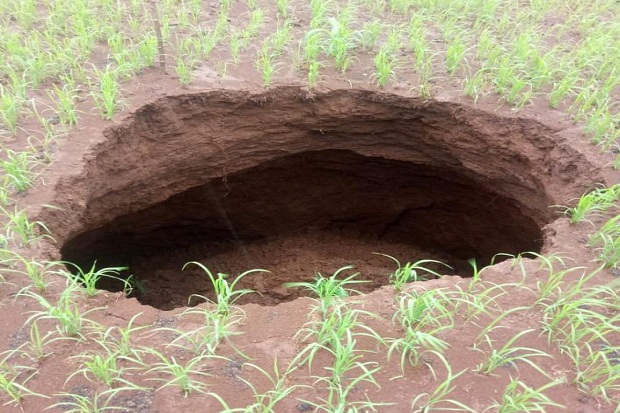 Fenomena Sinkhole Terus Terjadi di Gunungkidul Yogyakarta, BPBD Imbau Hati-hati