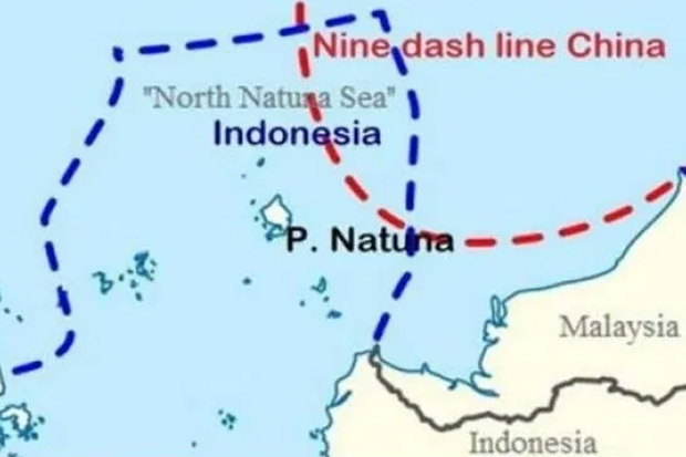 Mengenal Nine Dash Line, Alasan China Mengklaim Natuna