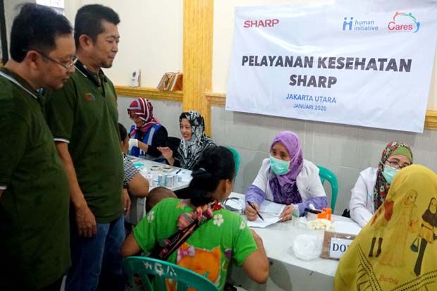 Sharp Indonesia Gratiskan Servis Produk Bagi Korban Banjir