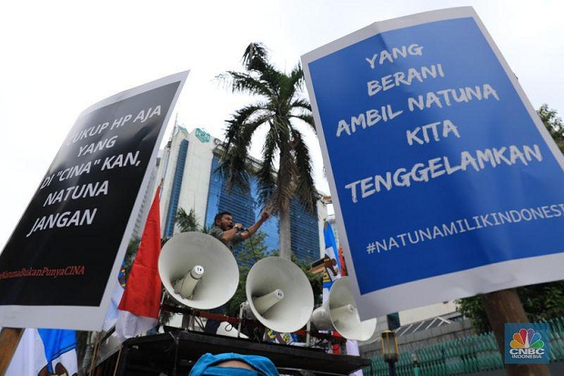 Geruduk Kedubes China, KNPI Tegaskan Natuna Milik Indonesia