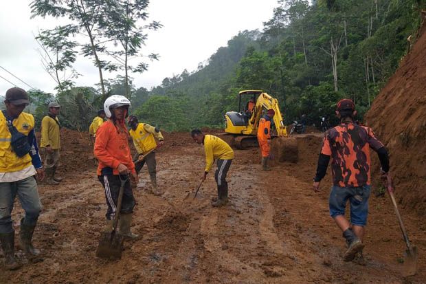 Jalan Provinsi di Banjarnegara Sudah Bisa Dilewati