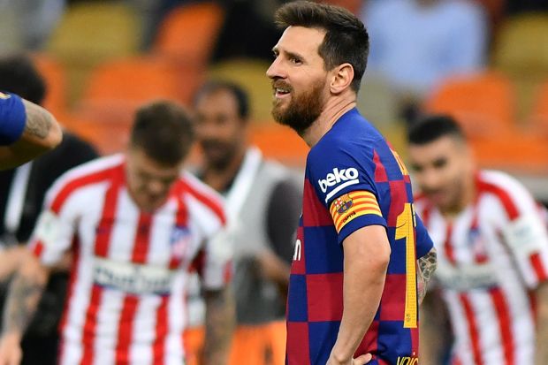 Barcelona Kalah Atletico, Messi : Jangan Saling Menyalahkan