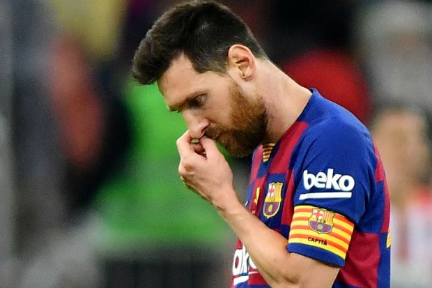 Gagal Raih Piala Super Spanyol, Messi : Itu Sangat Menyakitkan