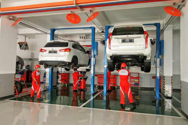 MMKSI  Berikan  Perbaikan Mobil Kebanjiran  Lewat Mitsubishi Emergency Program