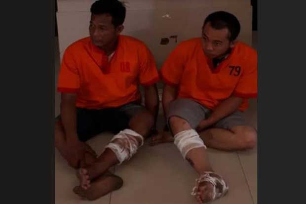 2 Pelaku Jambret di Palembang Ditembak