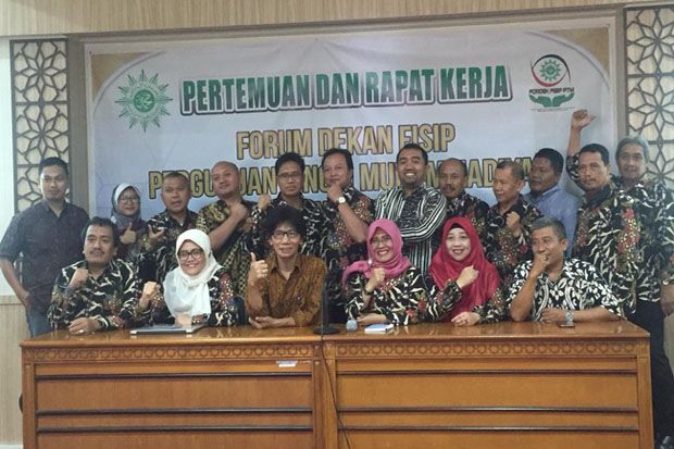 Dekan FISIP PTM se-Indonesia Raker di Yogyakarta, Ini Pesannya