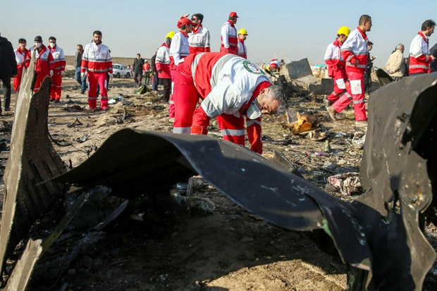 AS Yakin Iran Tembak Jatuh Pesawat Ukraina