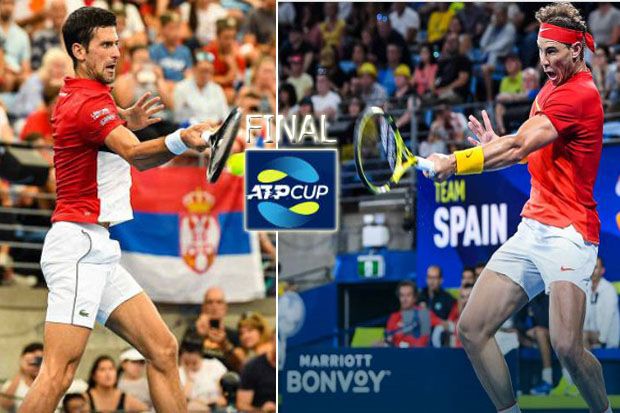 Sesuai Prediksi, Spanyol vs Serbia di Final Ideal Piala ATP