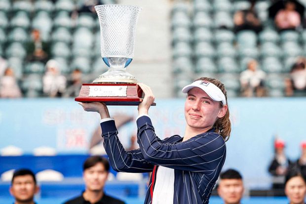 Ekaterina Alexandrova Tulis Sejarah Juara WTA Pertama Musim 2020