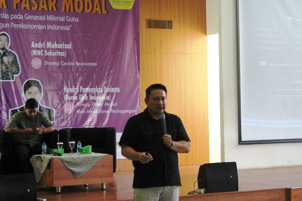 Galeri Investasi Uhamka Gelar Seminar Pasar Modal untuk Milenial