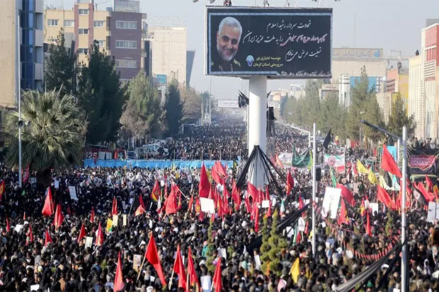 Aktivis Iran-AS Kecam Glorifikasi Kematian Soleimani