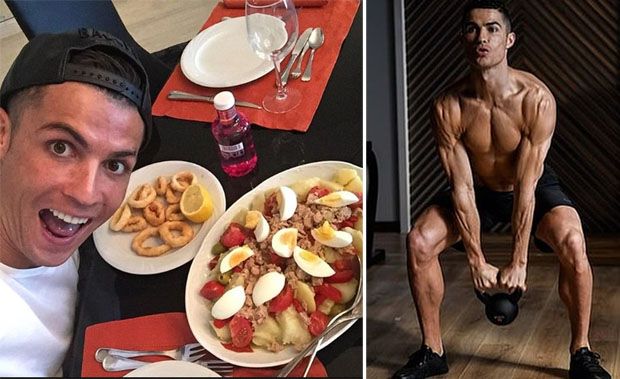 Diet Ketat dan Pola Istirahat Kunci Kesuksesan Cristiano Ronaldo