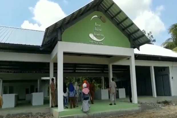 Pembangunan Tiga Pasar Rakyat di Sanggau Kalbar Rampung, Siap Ditempati Pedagang