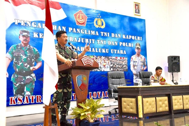 Panglima TNI: Sinergitas TNI-Polri Ciptakan Stabilitas Keamanan Nasional