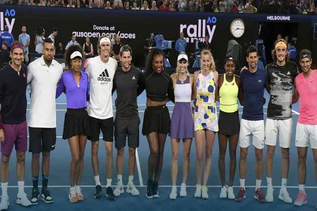 Kebakaran Mengerikan di Australia, Bintang ATP-WTA Donasi Rp47,5 M