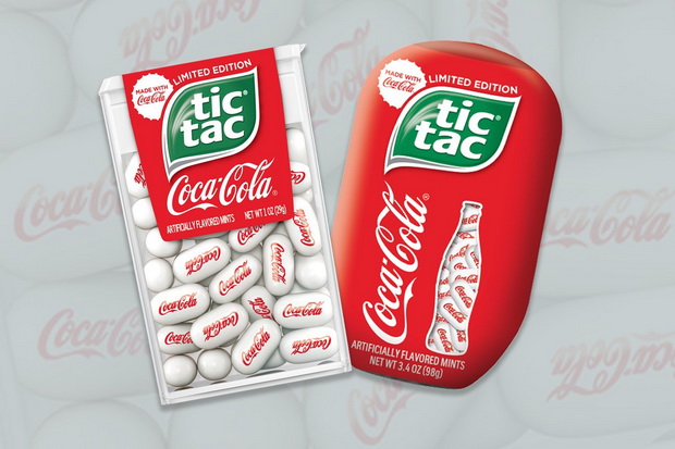 Kolaborasi Tic Tac dan Coca-Cola Hadirkan Permen Mint Rasa Unik