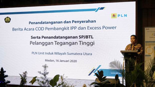 PLN Tambah Pasokan 10,6 MW dari Pembangkit EBT dan Excess Power