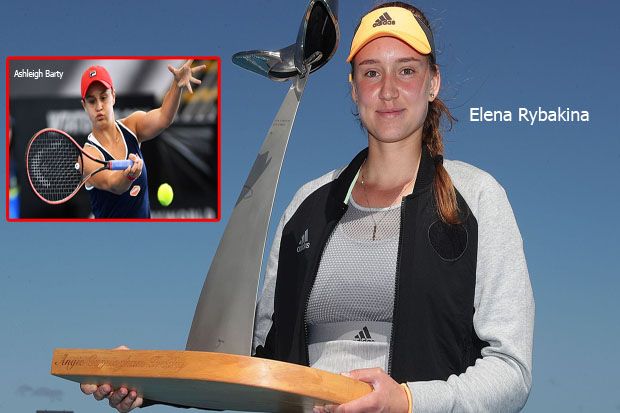 Ashleigh Barty Ukir Sejarah, Elena Rybakina Sabet Trofi WTA Kedua