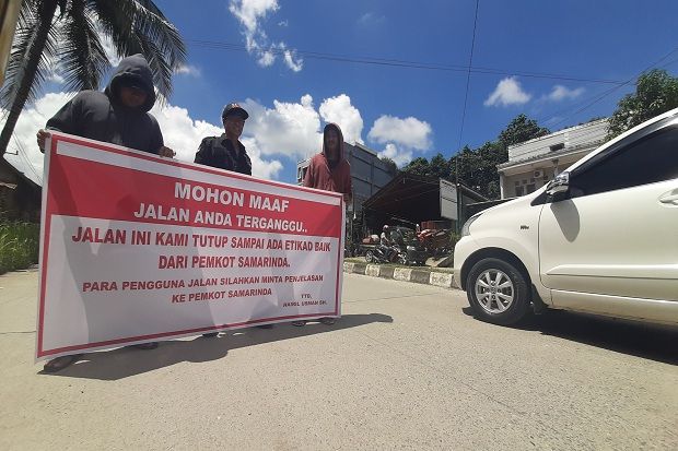 Warga Samarinda Ancam Blokir Jalan Tuntut Ganti Rugi Lahan