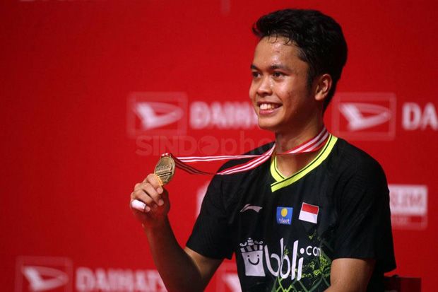 Anthony Senang Juara Lagi setelah Lima Kali Kalah di Final 2019