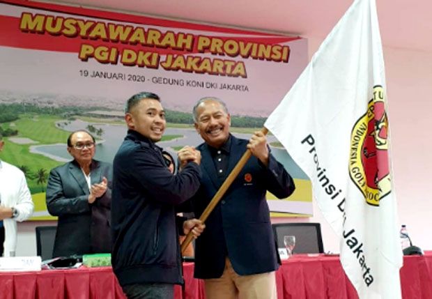 Resmi Jadi Ketum PGI DKI Jaya, Reza Rajasa Beber Program Pengembangan Golf