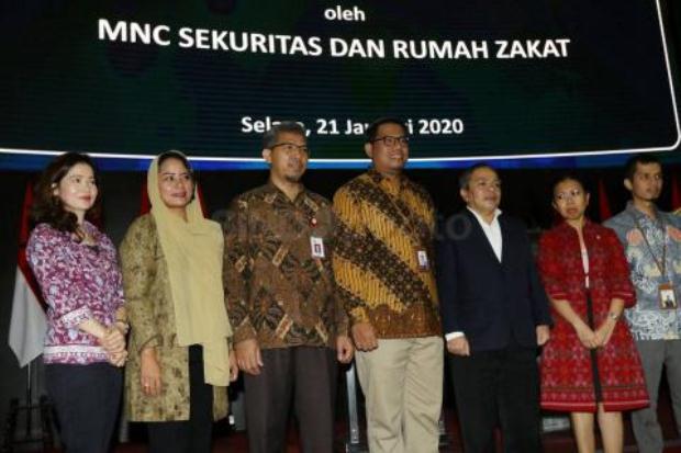 MNC Sekuritas Perluas Potensi Wakaf Saham dengan Rumah Zakat Indonesia