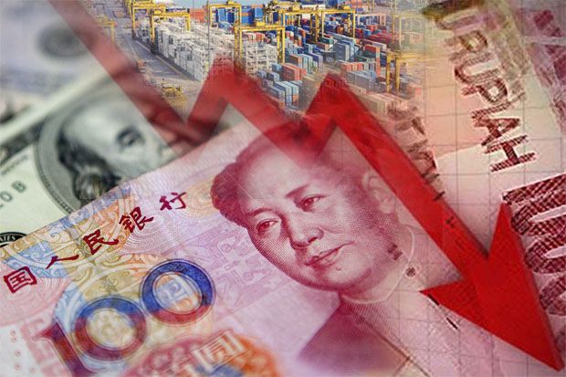 Kurs Rupiah Ditutup Loyo Iringi Kejatuhan Yuan China