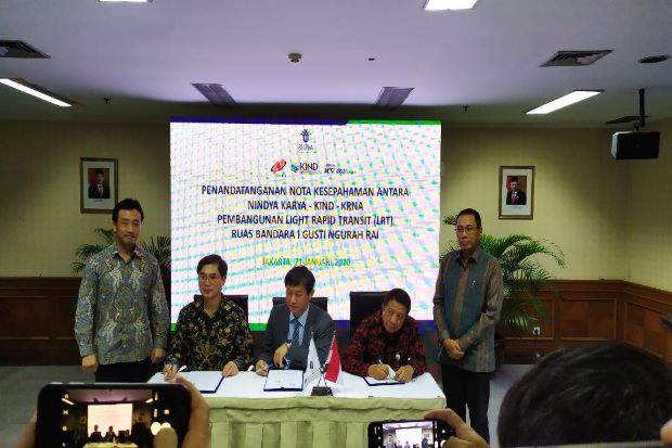 Indonesia - Korea Bangun LRT di Bali Senilai Rp5 Triliun