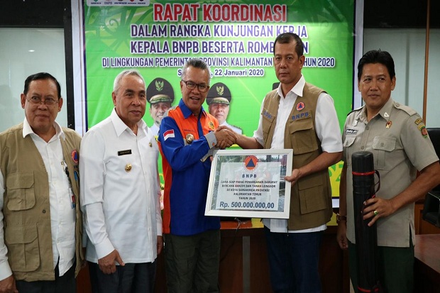 Kepala BNPB Sebut Wilayah Kalimantan Timur Minim Ancaman Bencana